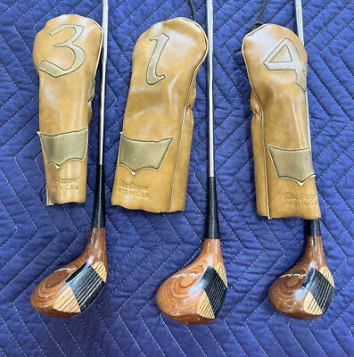 MacGregor Jack Nicklaus Woods Vintage 80's Original With Head Covers 134 Clubs • $69.99