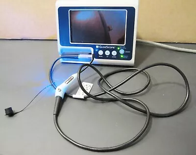 Verathon GlideScope Portable GVL Video Laryngoscope Monitor W/GVL 1-2 Baton • $599.99