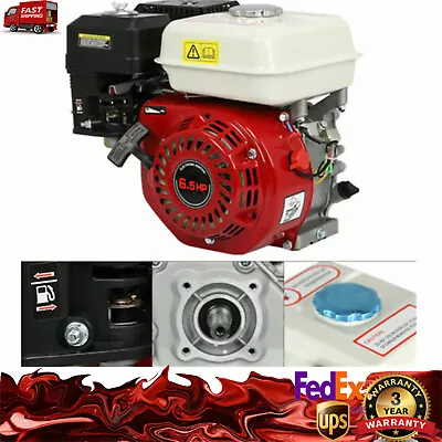 4 Stroke 6.5HP GX160 Gas Engine Air Cooled Fit Honda GX160 OHV Pull Start 160cc  • $149.46