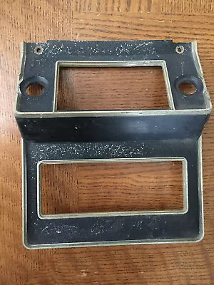 1969-1970 Mustang Radio Dash Bezel OEM Patina BLACK • $30