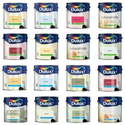 Dulux Silk Smooth & Creamy Emulsion Walls & Ceiling's Paint  2.5L Colours • £22.29