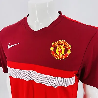 Nike Manchester United Jersey Mens Medium Red Manu Kit • $24.95