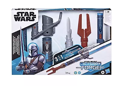 Disney Star Wars Lightsaber Forge Ultimate Mandalorian Masterworks Set Toy New • $80.37