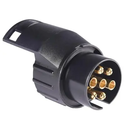 £7.95 • Buy 7 To 13 Pin Plug Trailer Caravan Electric Adapter Towbar Towing Socket Converter