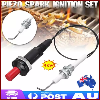 Universal Piezo Spark Ignition With Cable Push Button Igniter For Gas Grill BBQ • $11.91