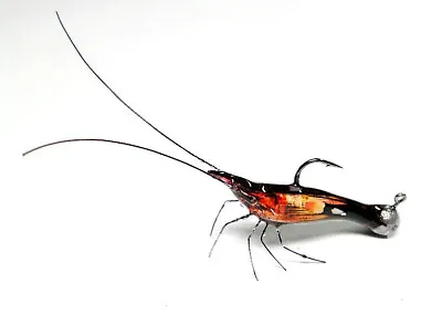 £6.99 • Buy Shrimp Lure Concept Jig 3D Shrimp 50mm 6g Pike Bass Salmon Bombarda Setup