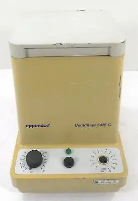 Eppendorf Centrifuge 5415C Microcentrifuge 14000 Rpm Laboratory - Free Shipping • $99.99