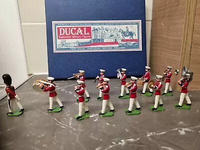 Vintage Ducal Military Figures The Presidents Own U.S. Marines Band Toy Soldiers • £119.99