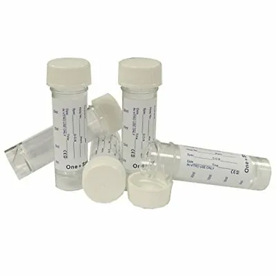 Urine Sample Bottle With Printed Label - Pack Of 10 • £6.41