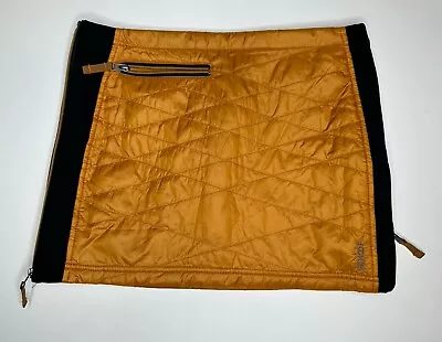 SKHOOP Bun Warmer Quilted Skirt | Inca Gold | M • $50