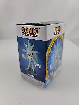 New Jakks Pacific Sonic The Hedgehog 2.5  Silver Figure  • $6.12