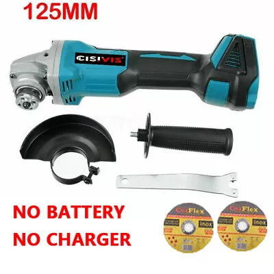 £26.99 • Buy 18V 125mm Li-ion Electric Cordless Brushless Angle Grinder For Makita Battery UK
