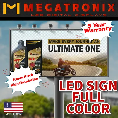 LED Sign Outdoor Full Color LED Programmable Message Digital Sign • $2200