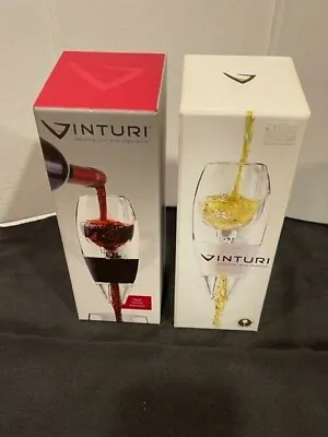 Vinturi Essential *Red + White Wine* Aerators Set Of 2 NEW • $33.11