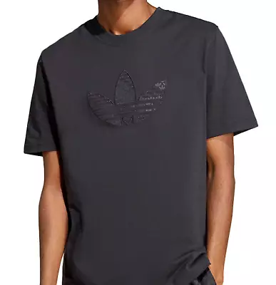 New Men's Adidas Originals Monogram Trefoil Tee Shirt ~size Xl  #ic8878 • $34.20