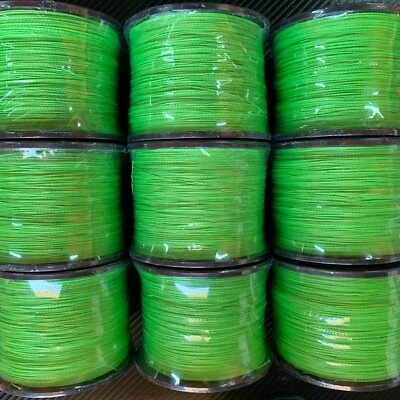 Olive SPECTRA BRAID FISHING LINE 4 6 10 20 30 40 50 60 80 Lb 300m 500m 1000m • $10.95