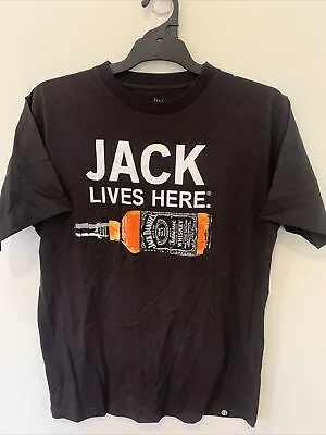 Jack Daniel’s Tennessee Whiskey Jack Lives Here T-shirt Adults Size Large  • $14.99