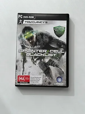 Tom Clancy's Splinter Cell Blacklist PC - Free Postage • $19.99