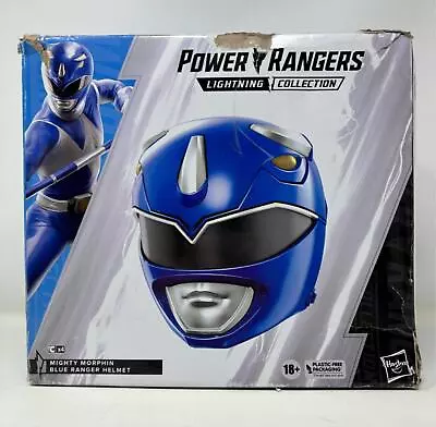 Power Rangers Lightning Collection: Mighty Morphin Blue Ranger Helmet [USED] • $79.99