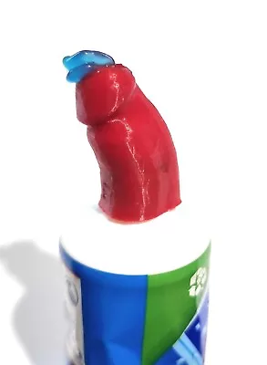 Slim Novelty Toothbrush Cap Penis Dick Vomit Funny Prank Joke Gag Gift LMAO • $5.95