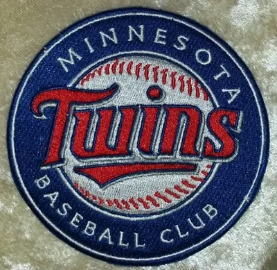 Minnesota Twins 3.5  Iron /Sew On Embroidered Patch~USA Seller! • $4.95