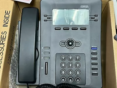 Adtran IP706 VOIP 6 Line Phone Black Display 1200769E1 IP 706 **(Lot Of 7)** • $350