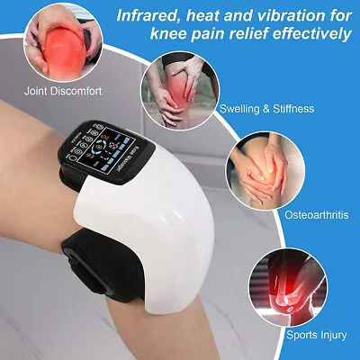 Electric Knee Massager Smart Infrared Heating Therapy Machine Relief Elbow Pain • $45.95