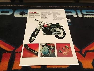 76 HUSQVARNA 360 WR Dirt Bike Poster   Vintage Motorcycle Bike Wr360 • $21.88