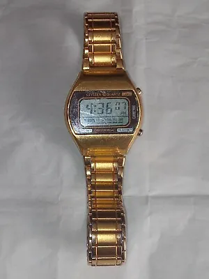 $69 • Buy Vintage Citizen Watch, Quartz Crystron Lc