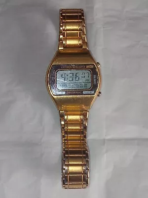 $69 • Buy Vintage Citizen Watch, Quartz Crystron Lc