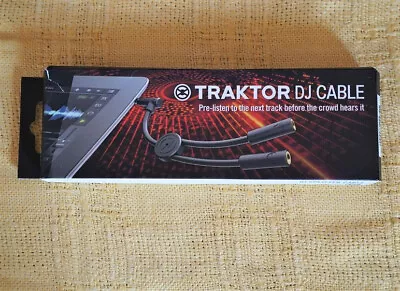 £13 • Buy Native Instruments Traktor DJ Audio Splitter Cable