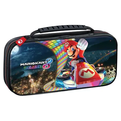 Nintendo Mario Kart 8 Game Traveler Deluxe Carry Case Storage For Switch Black • $45