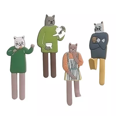 Magnetic Hanger Multi-color Load Bearing Decorative Cute Cat Magnetic Hooks Easy • $7.87