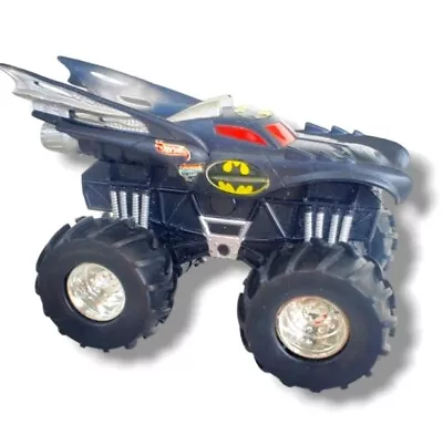 #AI 2003 Mattel Hot Wheels Monster Jam Truck Batmobile Friction Car DC Batman • $9.75