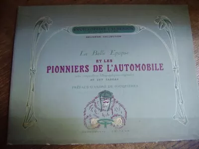 L'automobile à La Belle époque: 16 Lithographs By Guy Sabran • $79.92