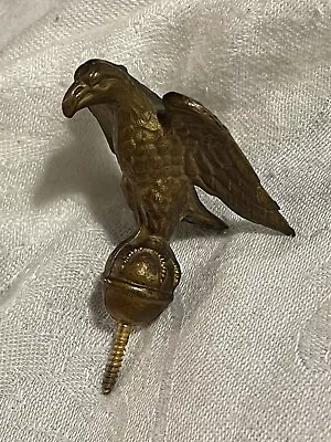 Antique Gilt Metal Eagle Finial Early Clock Furniture Salvage • $32.50