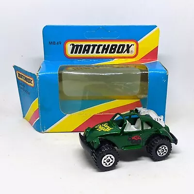 Matchbox Superfast No. 49 Sand Digger VW Beetle In Green - MACAU BOXED  • £7.95