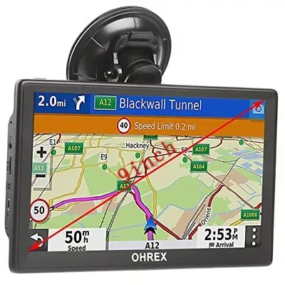 N900 GPS Navigatior For Truck Car 9 Inch Trucker GPS For Semi Truck 2024 Map  • $128.72