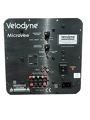 Velodyne MicroVee MKII Powered Subwoofer Amplifier Section Only V2 • $195
