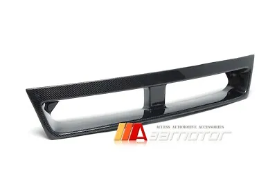 Carbon Fiber Front Bumper Center Duct Trim Fits 2008-14 Subaru GRB WRX STI Wagon • $199.99