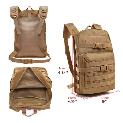  Tactical Backpack Military Laptop Bag 10L Outdoor Trek Hiking Camping Rucksack • $37.35