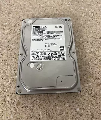 Toshiba 3.5  1000GB 1TB Internal SATA Hard Disk Drive HDD DT01ACA100 • £13.99