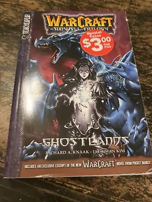 WarCraft The Sunwell Trilogy Ghost Lands Paperback Book Volume 3 TokyoPop Knaak • $2.99