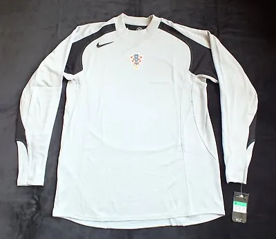 BNWT Nike Croatia 2004-2005 Player Issue Goalkeeper World Cup Qualif Shirt XL • $138.94