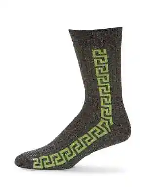 Authentic VERSACE  Versace Greca Border Socks  Medium NWT $125 • $74.92