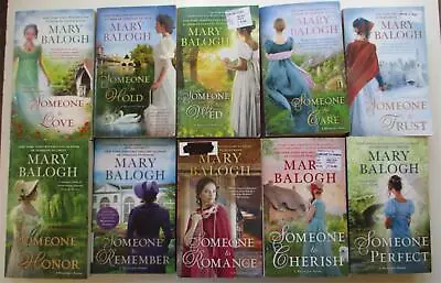 MARY BALOGH Full WESTCOTT Series Books #1-10 Romance LOVE HOLD WED TRUST PERFECT • $39.99