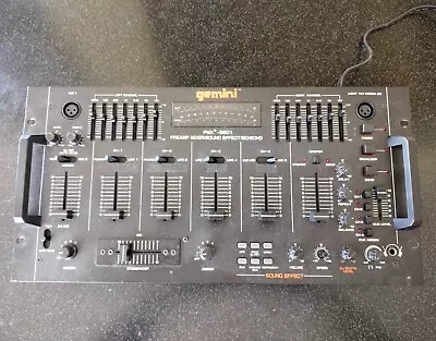 Vintage GEMINI PMX-3501 Pre-Amp Mixer Sound Effects EQ Echo DJ TURNTABLES • $28