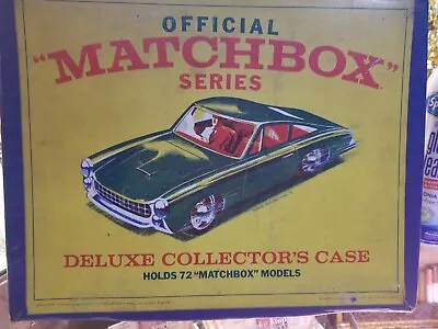 Vintage 1968 Matchbox 72 Car Deluxe Collectors Case W/ 69 Cars From 1970's-2000. • $100