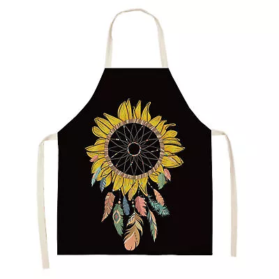 Kitchen Apron Oilproof No Shrinkage Ladies Fashion Kitchen Apron Clear • $12.89