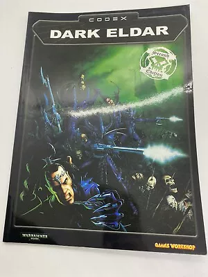 Warhammer 40000 2nd Edition Dark Eldar Codex • $25